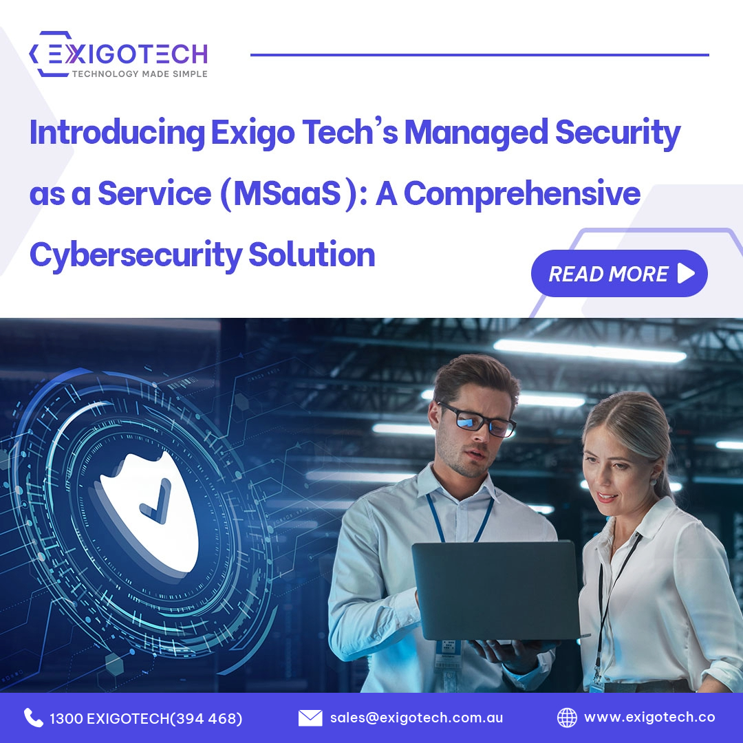 Managed Security As A Service Exigo Tech Solutions