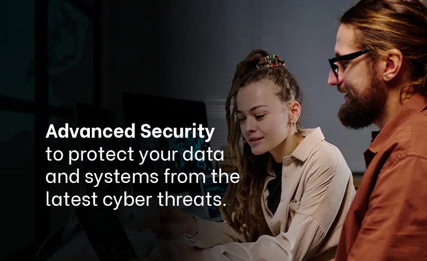 IT experts at Exigo Tech ensuring advanced security measures to protect data and systems from the latest cyber threats.