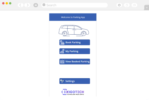 Book Parking Application | Organisational Chart Power App From Exigo Tech Philippines