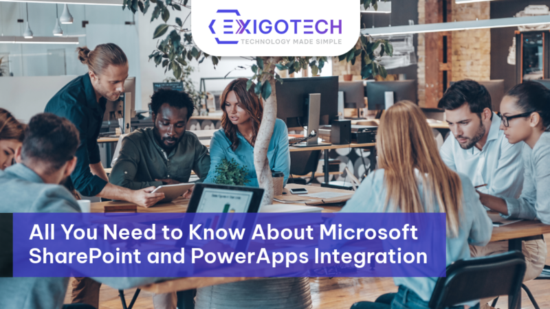 all-you-need-to-know-about-microsoft-sharepoint- feature image Exigo Tech
