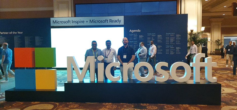 Glimpses of Our Experience at Microsoft Inspire