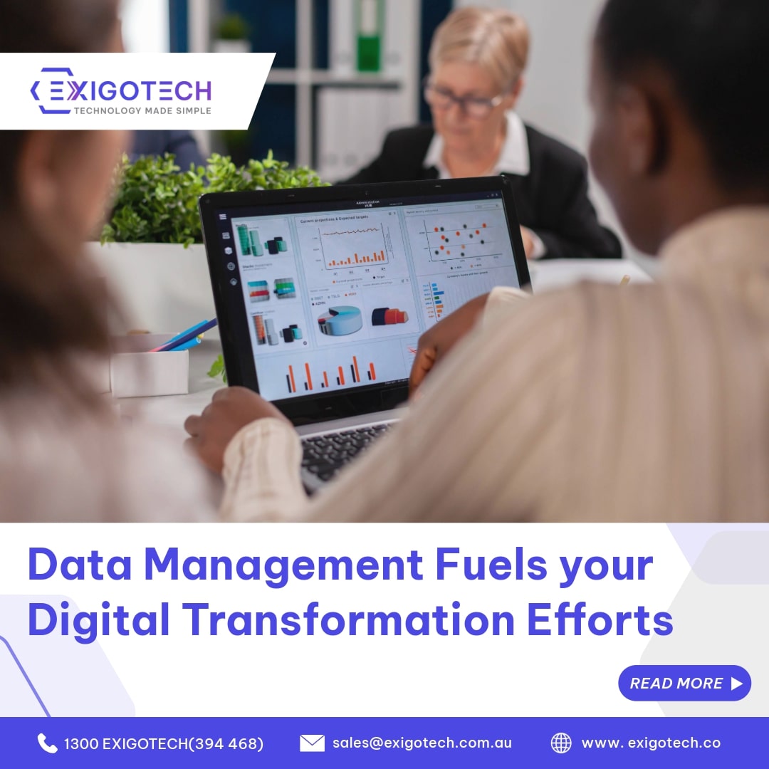 Data Management- Key For a Successful Digital Transformation