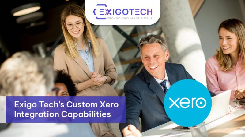 Exigo Tech’s Custom Xero Integration Capabilities - Exigo Tech Blog Feature Image