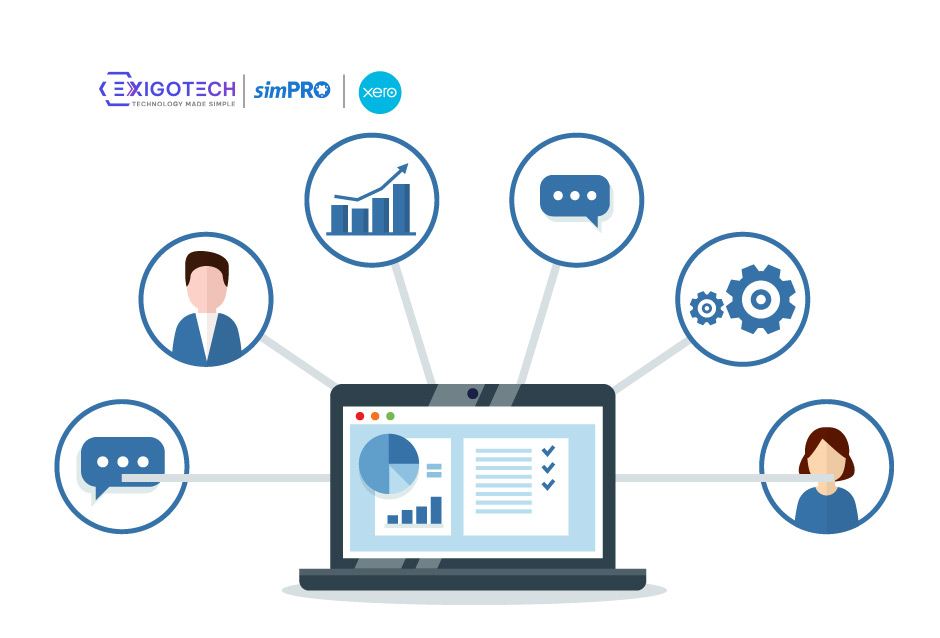 organise and optimise business projects and streamline accounting with simpro xero integration