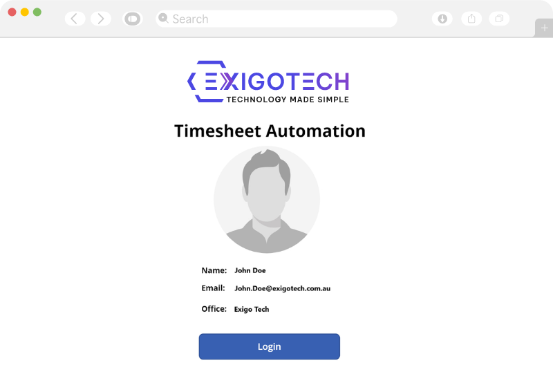 Timesheet Automation PowerApp | Timesheet Power App | Exigo Tech Philippines 