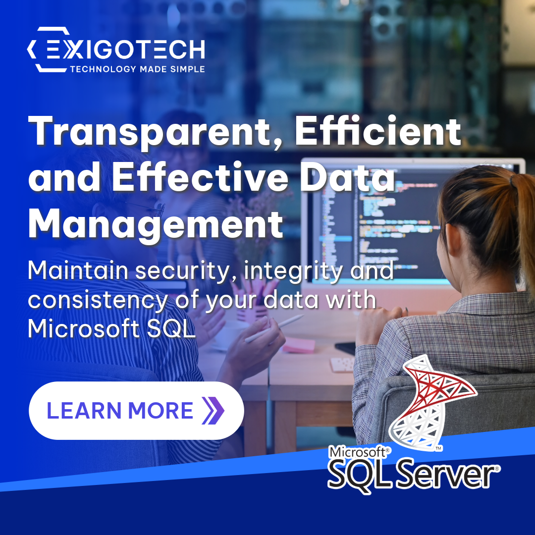 Microsoft SQL Server: Optimised Data Management