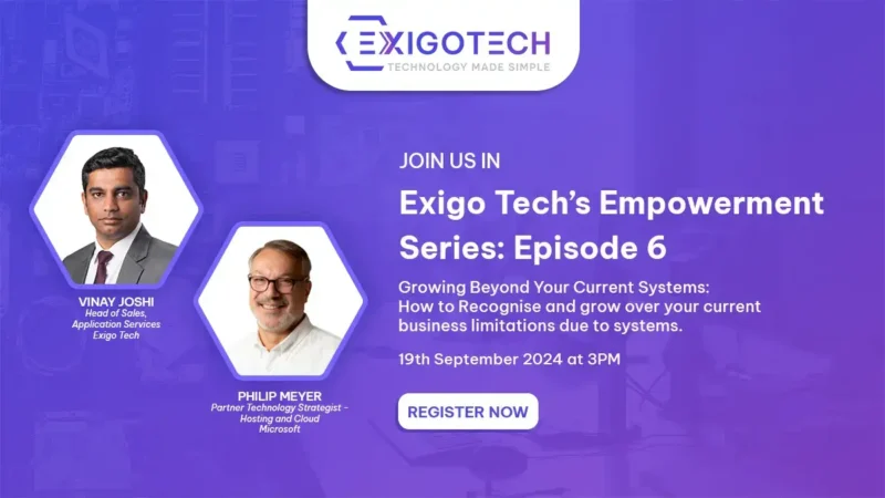 System Limitations - Growing-Webinar - Exigo Tech Feature image