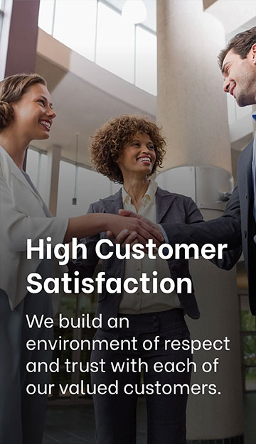 WHY CHOOSE EXIGO TECH? - High Customer Satisfaction: We build an environment of respect and trust with each of our valued customers.