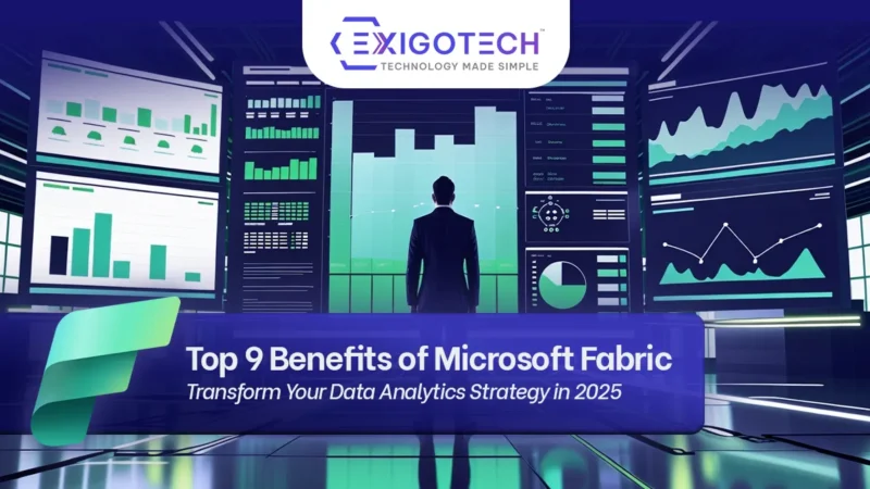 Top 9 Benefits of Microsoft Fabric: Transform Your Data Analytics Strategy in 2025 - Blog Feature image for website