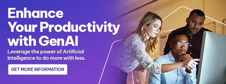 CTA - Enhance Your Productivity with GenAI