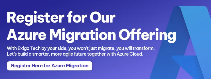 CTA - Register for Our Azure Migration Offering