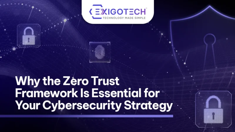 Why the Zero Trust Framework Is Essential for Your Cybersecurity Strategy - Blog Feature image for website