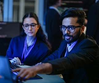 Cybersecurity team conducting system patching assessment and optimisation for continuous protection. Cybersecurity team conducting system patching assessment and optimisation for continuous protection.