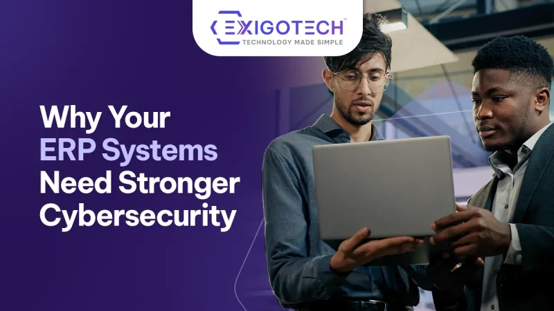 Why Your ERP Systems Need Stronger Cybersecurity - Blog Featured Image for website