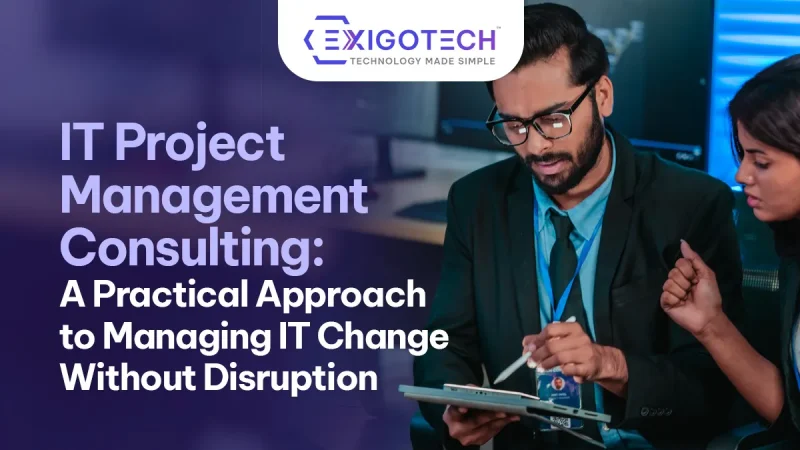 IT Project Management Consulting: A Practical Approach to Managing IT Change Without Disruption - blog featured image for website