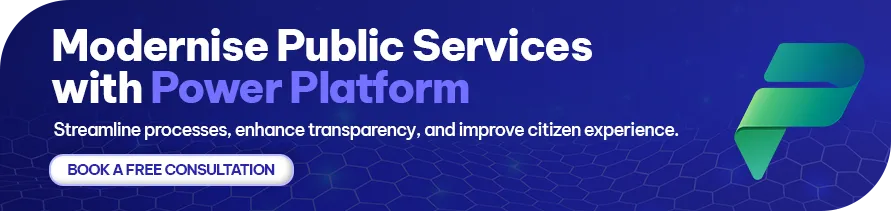 CTA - Modernise Public Services with Power Platform