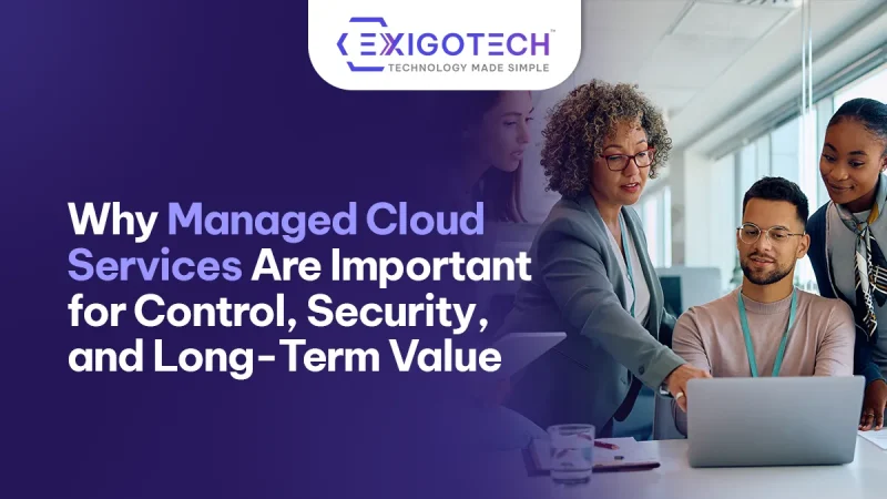Why Managed Cloud Services Are Important for Control, Security, and Long-Term Value - Blog featured image for website