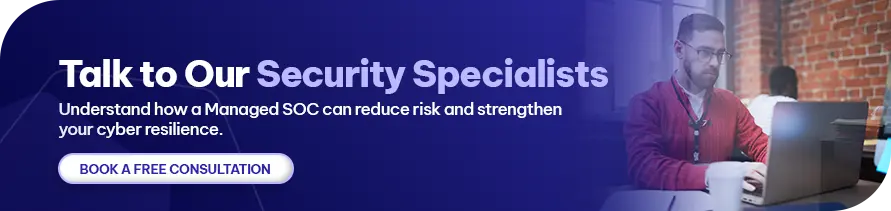 CTA - Talk to Our Security Specialists
