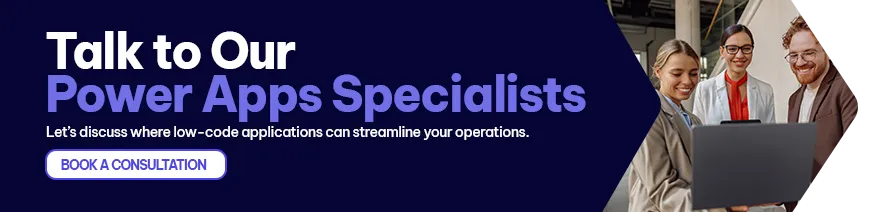 CTA - Talk to Our Power Apps Specialists