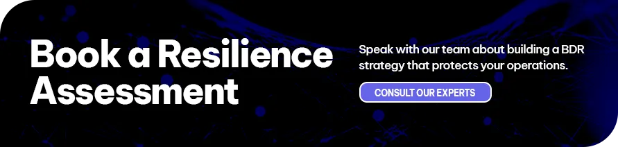 CTA - Book a Resilience Assessment for BDR CTA - Book a Resilience Assessment for BDR