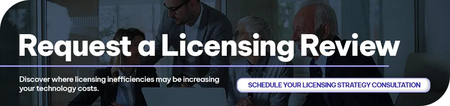 CTA - Request a Licensing Review CTA - Request a Licensing Review