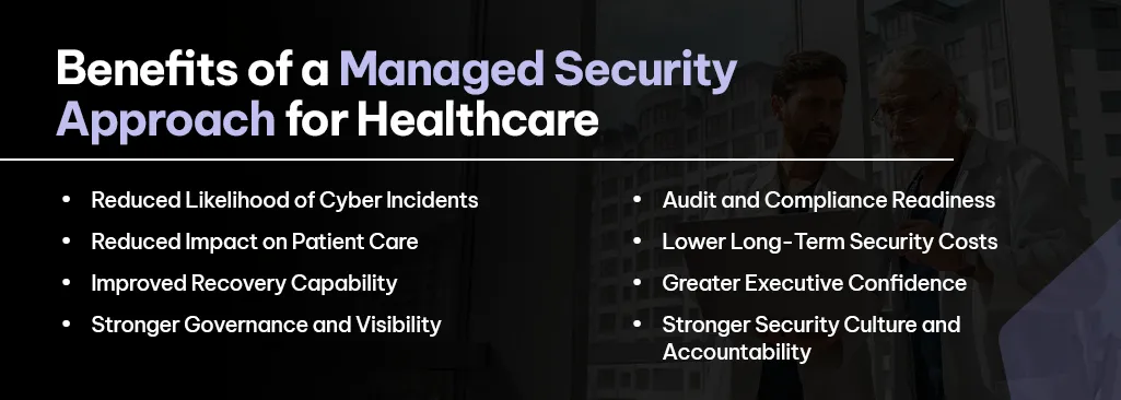 Benefits of a Managed Security Approach for Healthcare