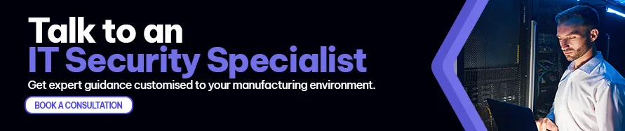 CTA - Talk to an IT Security Specialist