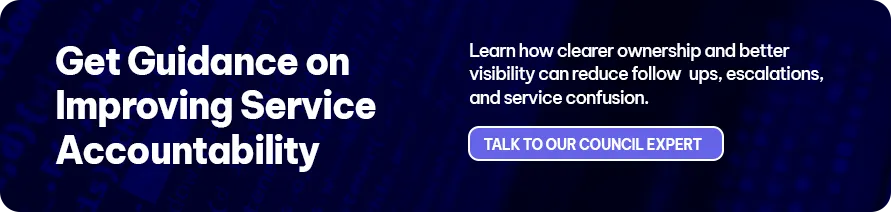 CTA - Get Guidance on Improving Service Accountability