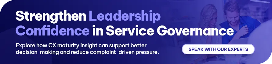 CTA - Strengthen Leadership Confidence in Service Governance