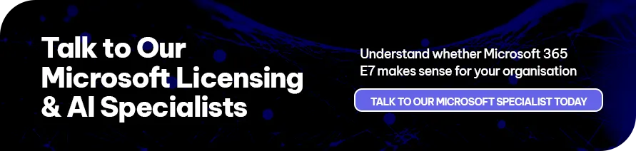 CTA - Talk to Our Microsoft Licensing & AI Specialists