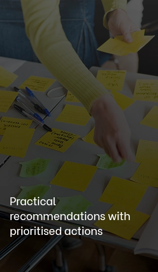 Practical recommendations with prioritised actions - For Mobile version Practical recommendations with prioritised actions - For Mobile version