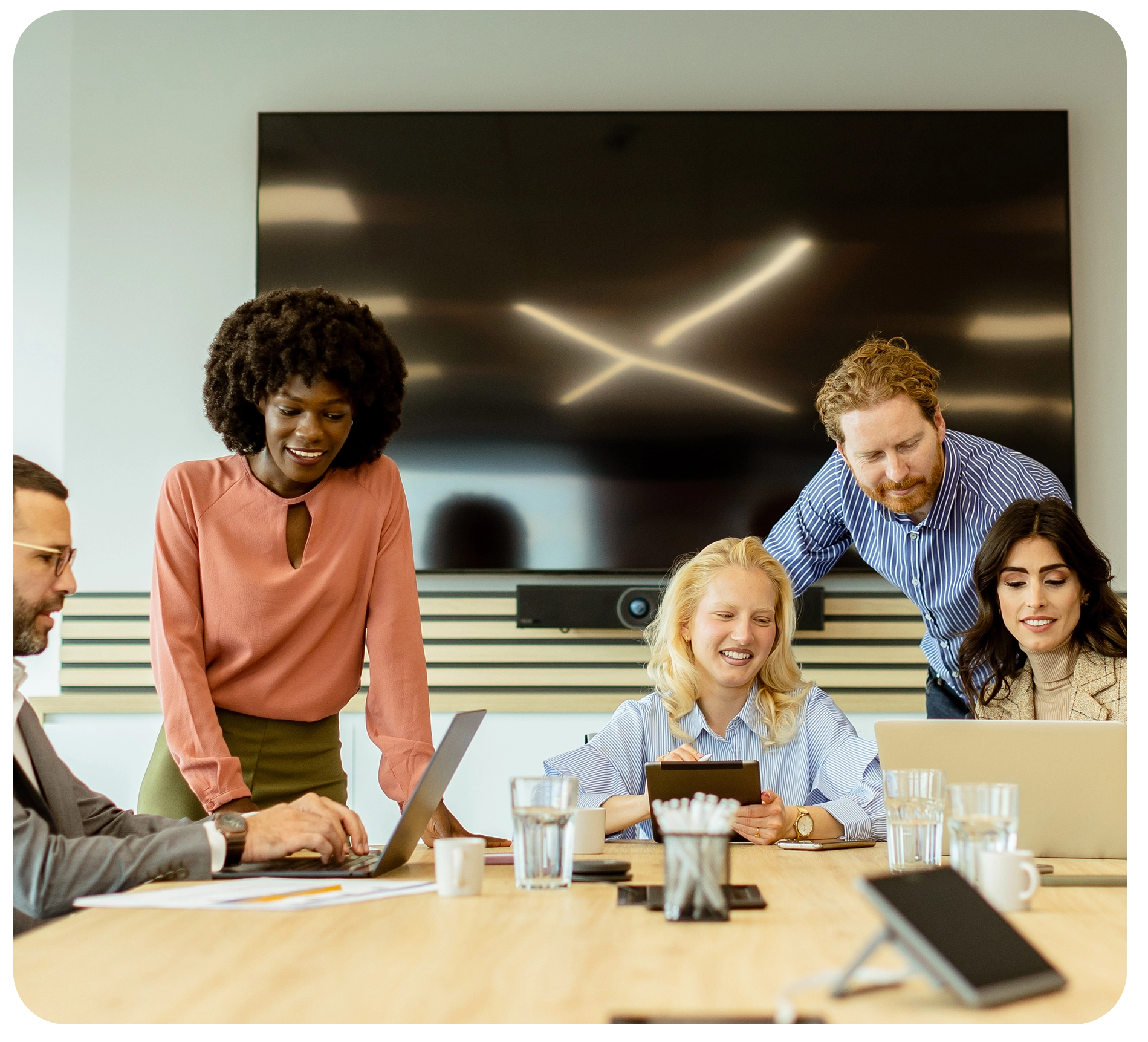 outc Council leadership and IT teams discussing customer experience and service delivery strategy