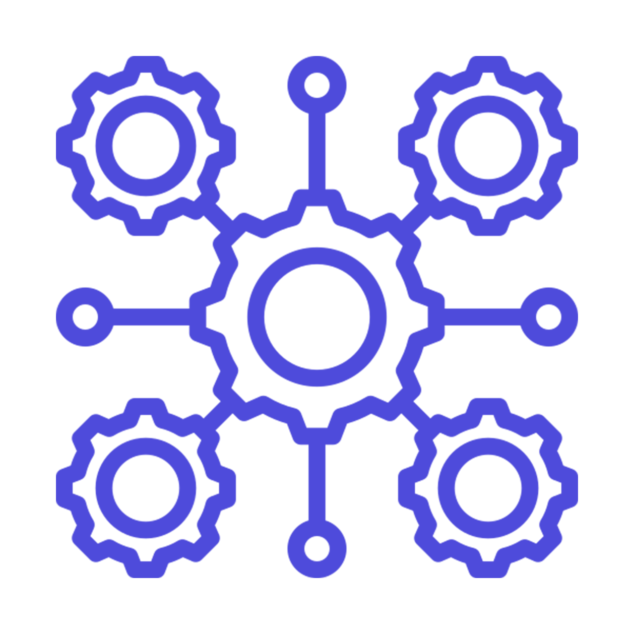 Icon symbolising Service Coordination Across Departments