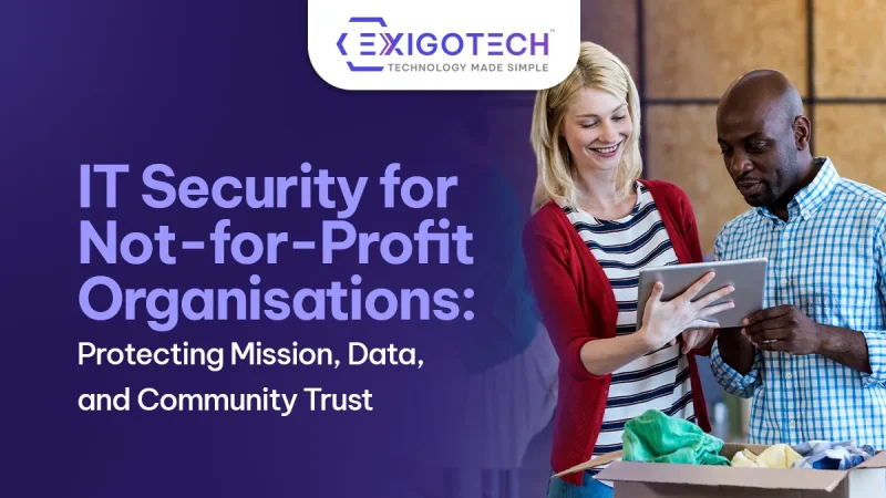 IT Security for Not-for-Profit Organisations: Protecting Mission, Data, and Community Trust - Blog featured image for Website