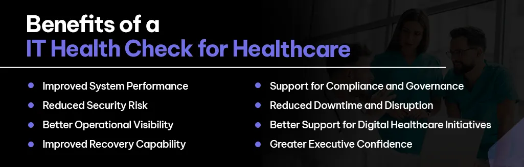 Benefits of an IT Health Check for Healthcare