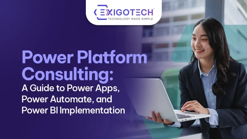 Power Platform Consulting: A Guide to Power Apps, Power Automate, and Power BI Implementation - Blog featured image for website