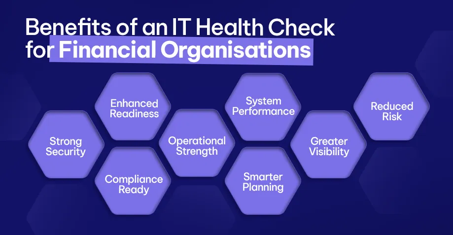 Benefits of an IT Health Check for Financial Organisations