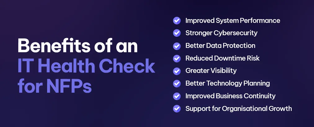 Benefits of an IT Health Check for NFPs