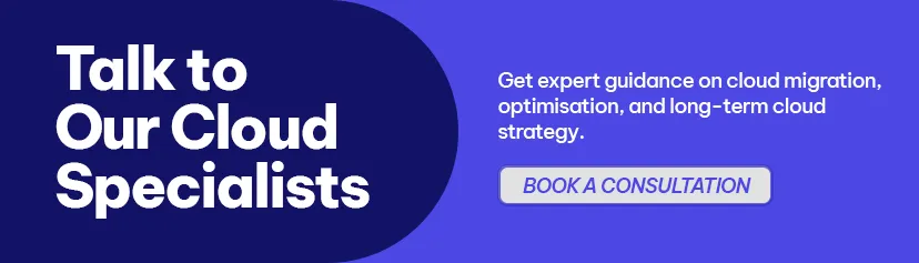 CTA - Talk to Our Cloud Specialists
