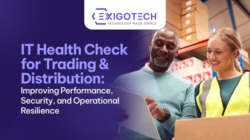 IT Health Check for Trading and Distribution: Improving Performance, Security, and Operational Resilience - Blog featured image for Website