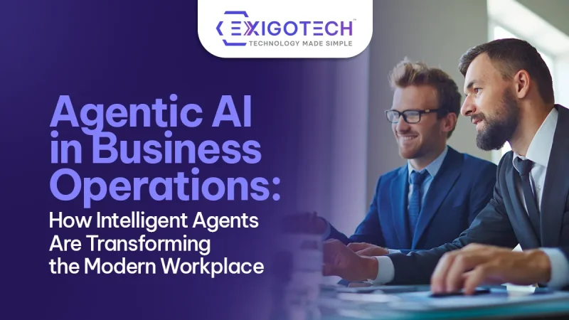 Agentic AI in Business Operations: How Intelligent Agents Are Transforming the Modern Workplace - Blog featured image for website