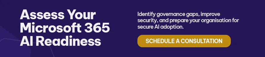 CTA - Assess Your Microsoft 365 AI Readiness