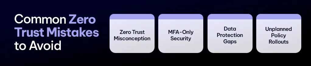 Common Zero Trust Mistakes to Avoid
