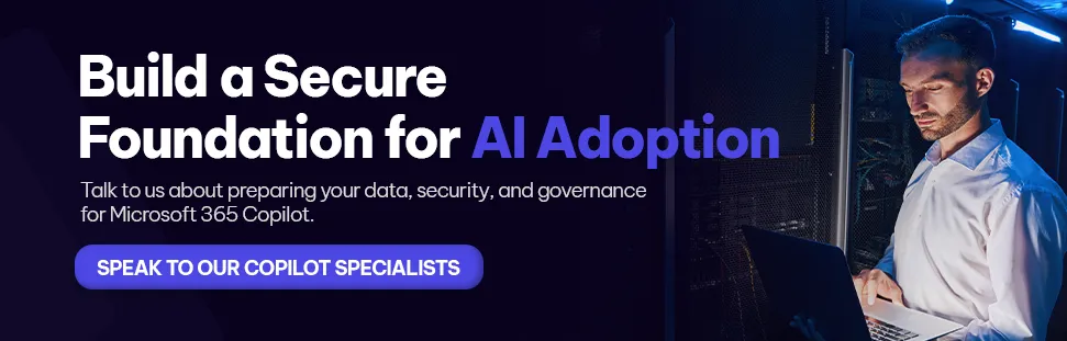 CTA - Build a Secure Foundation for AI Adoption