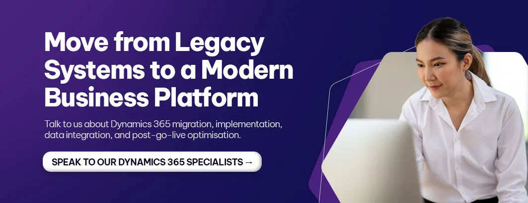 CTA- Move from Legacy Systems to a Modern Business Platform