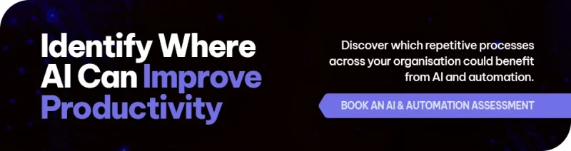 CTA - Identify Where AI Can Improve Productivity
